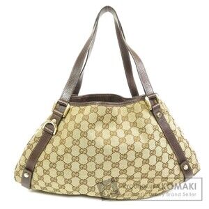 Gucci Abbey Tote Bag GG canvas Beige Brown